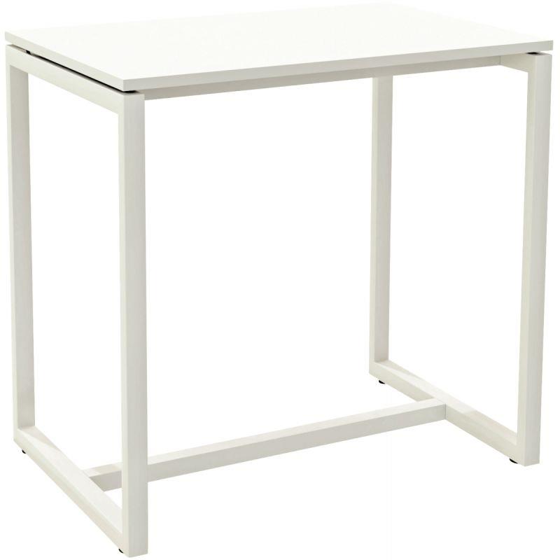 TABLE HAUTE L114CM BLC/BLC