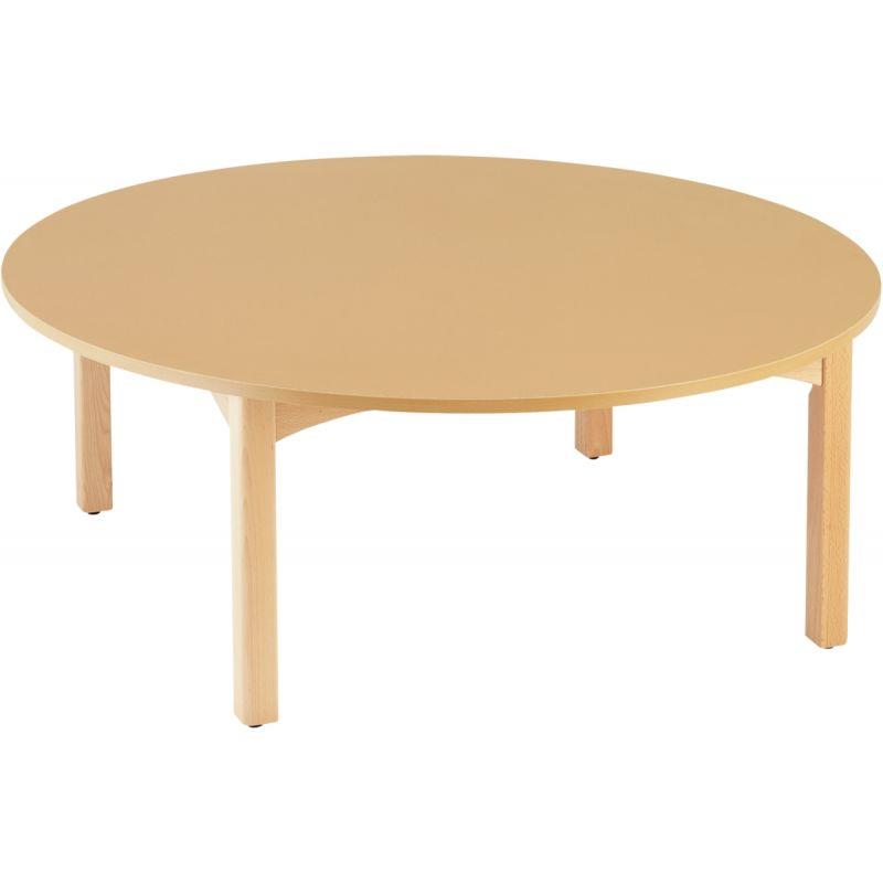 TABLE RONDE BOIS D120CM TC